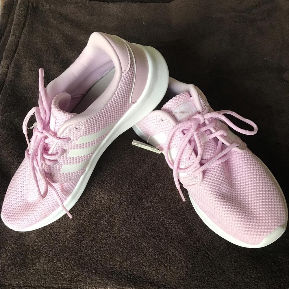 Light pink Adidas sneakers